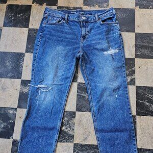 Old Navy Mid-Rise Boyfriend Jeans 10 petite